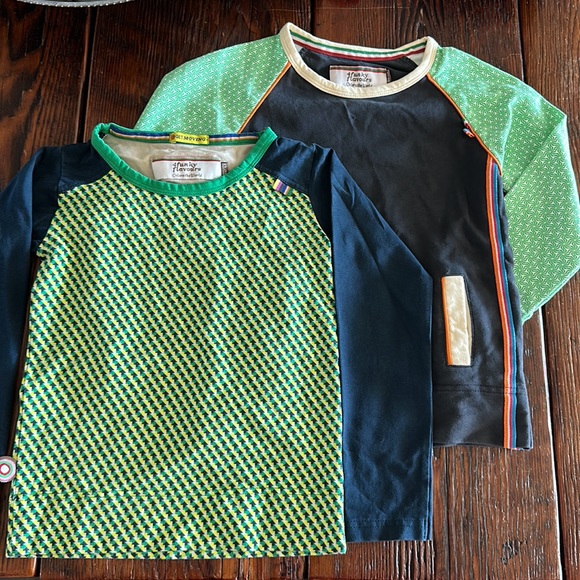 TWO Boys 4funky flavours long sleeve shirt sz 7 - Picture 1 of 5